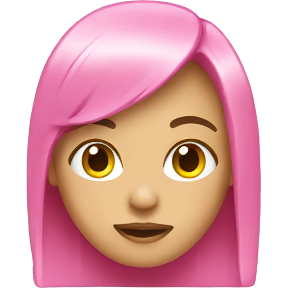 Pink emoji