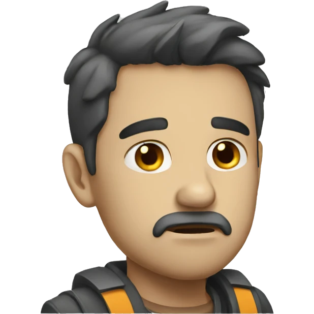 Sad cad emoji