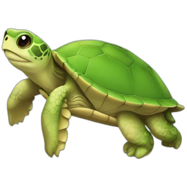 Tortue calin grenouille emoji