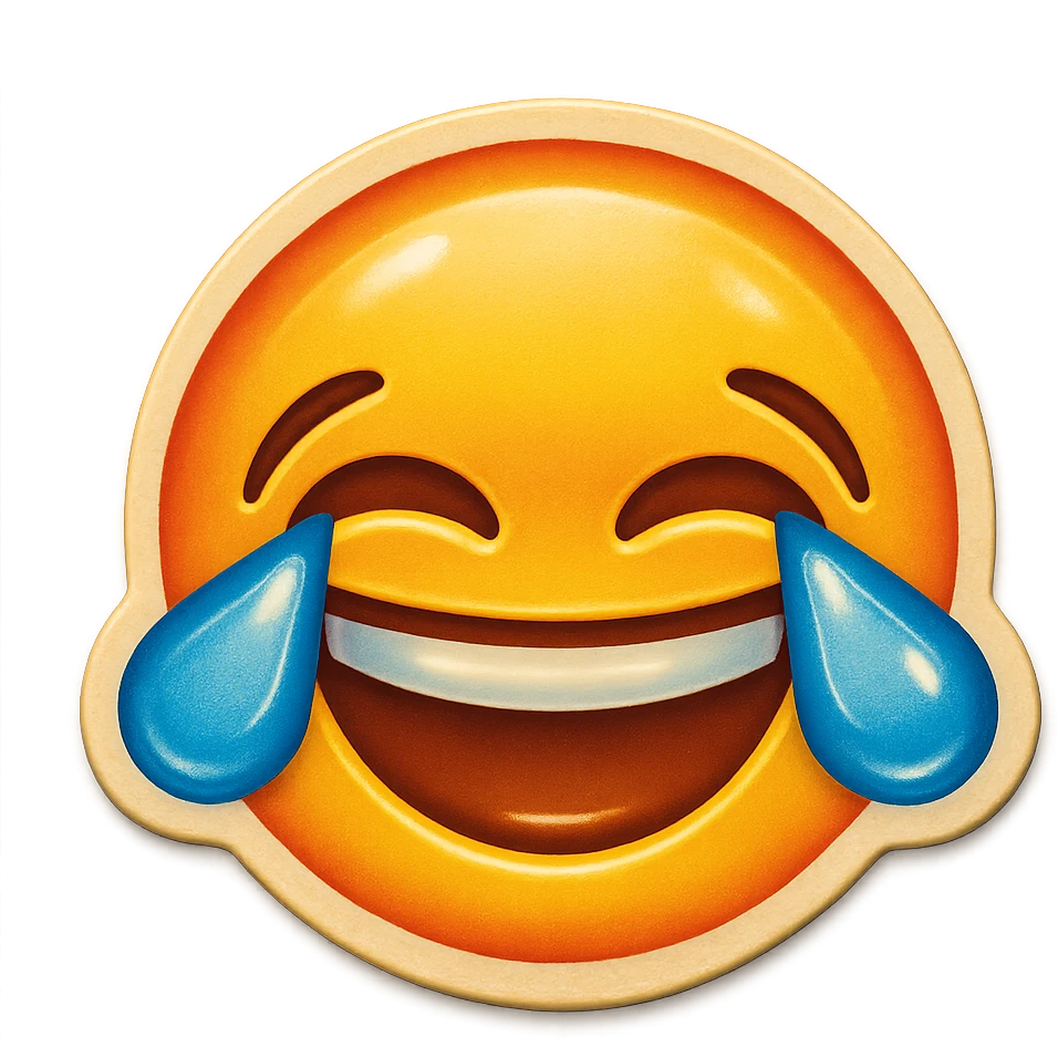 laughing with tears  emoji