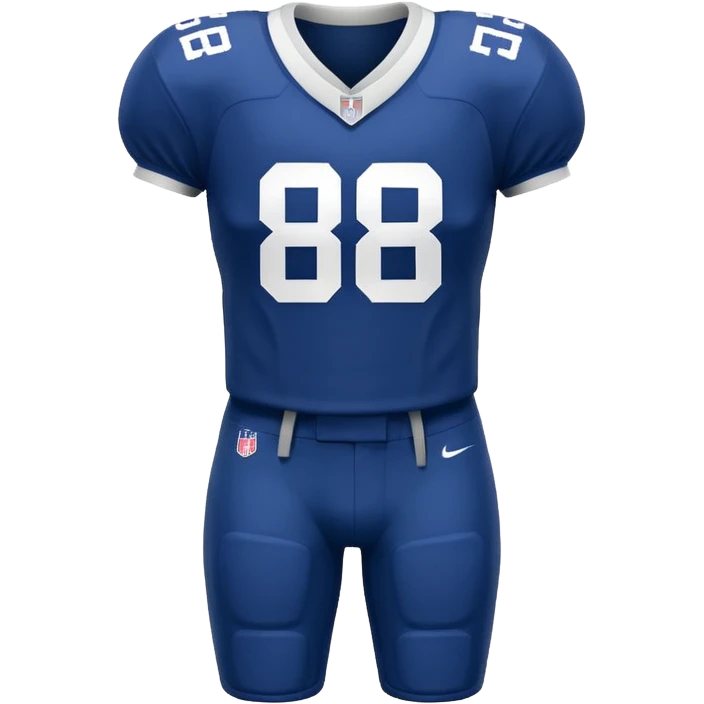 american football uniform emoji