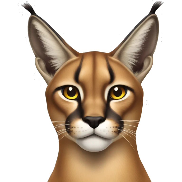 Caracal being annoyed emoji