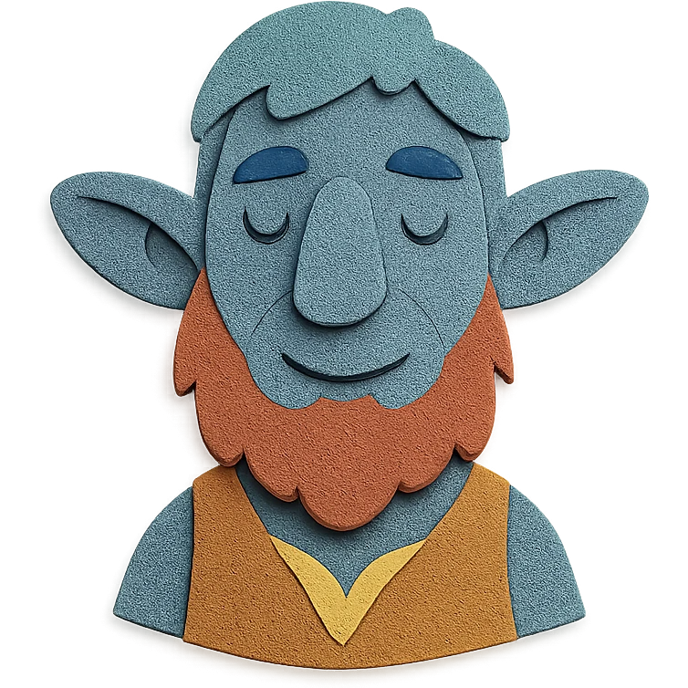 firbolg with grey skin emoji