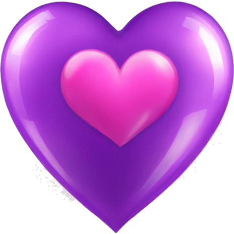 Mirroball heart emoji