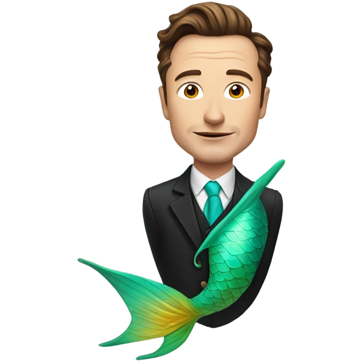 elon musk mermaid emoji