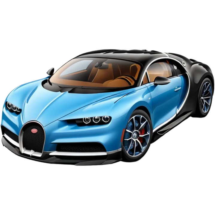 Bugatti Chiron best view  emoji