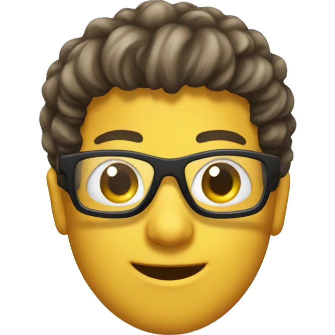 hair and goggles  emoji