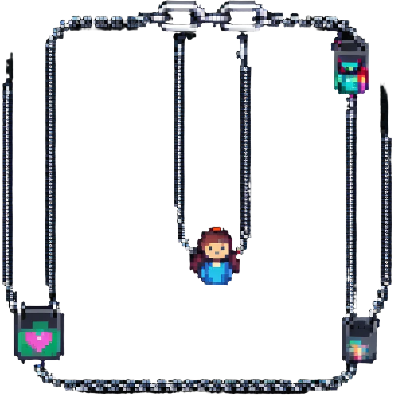 couple connected by a chain emoji