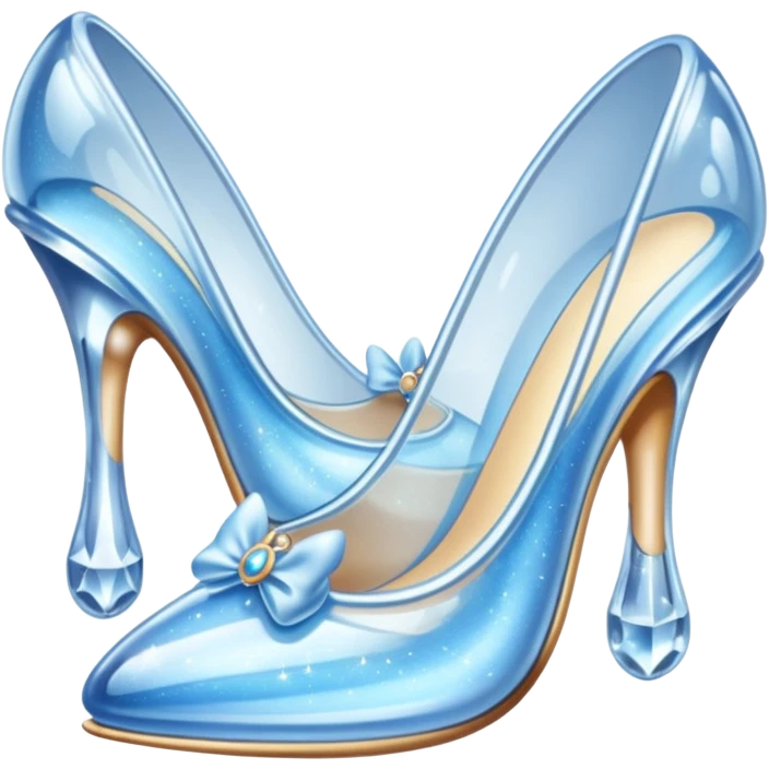 Cinderella shoe emoji