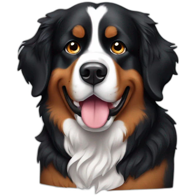 bernese mountain dog emoji