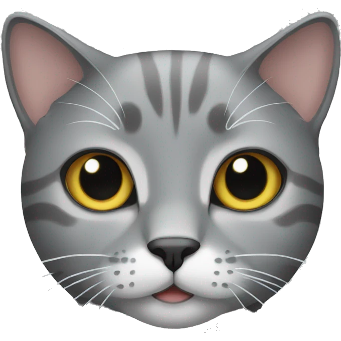 grey cat emoji