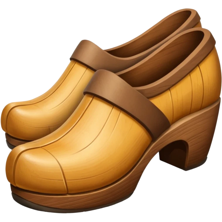 Wooden shoes emoji