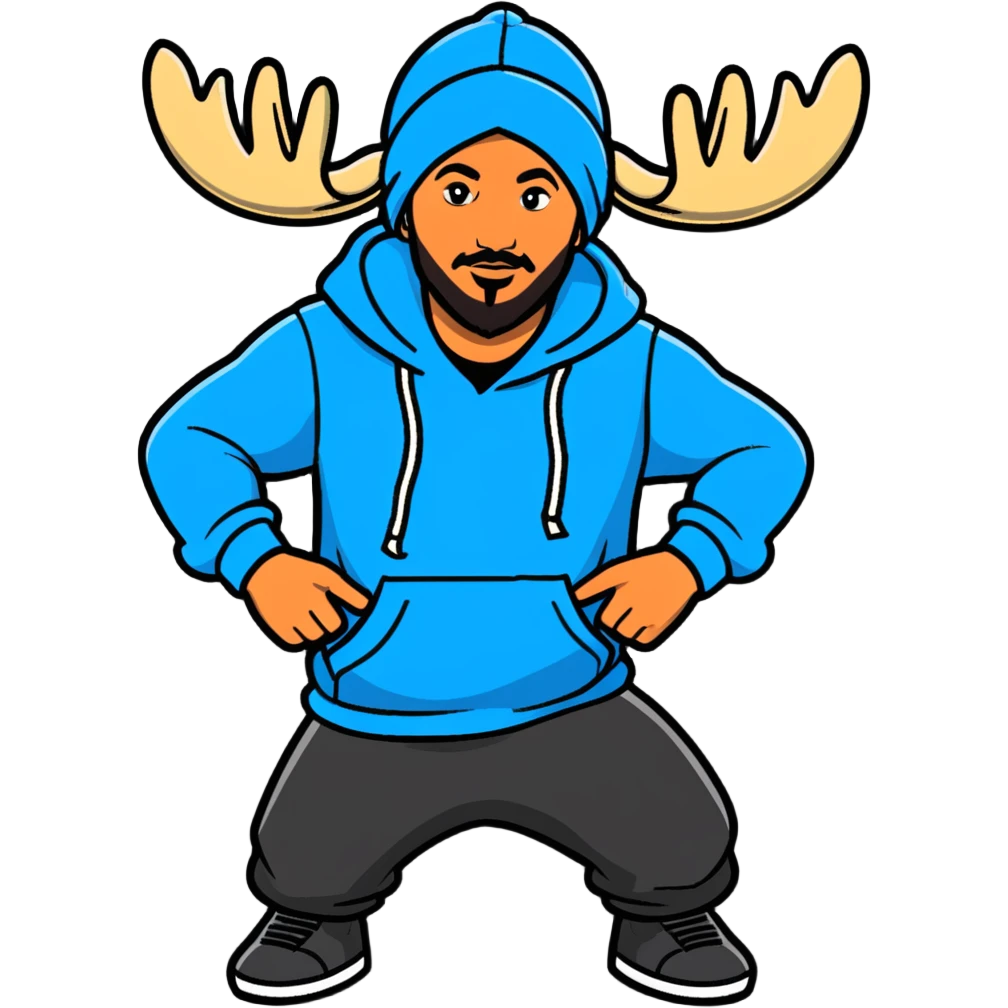 ￼ turbo man wearing a Sidhu Moose Wala Hoody emoji