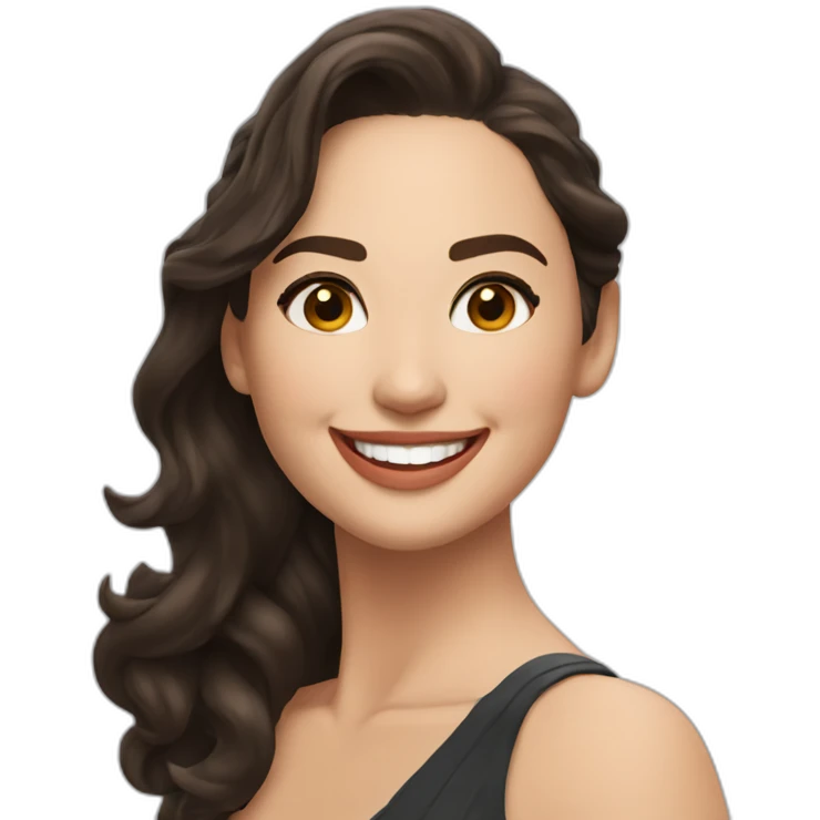 Happy Gal Gadot emoji