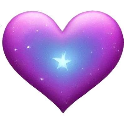 Heart stars emoji
