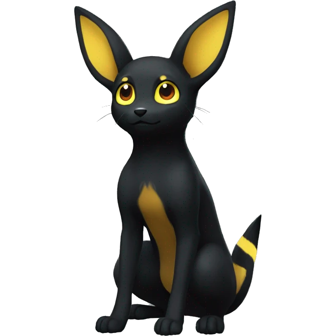 Umbreon full body emoji