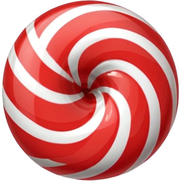  Red Peppermint emoji