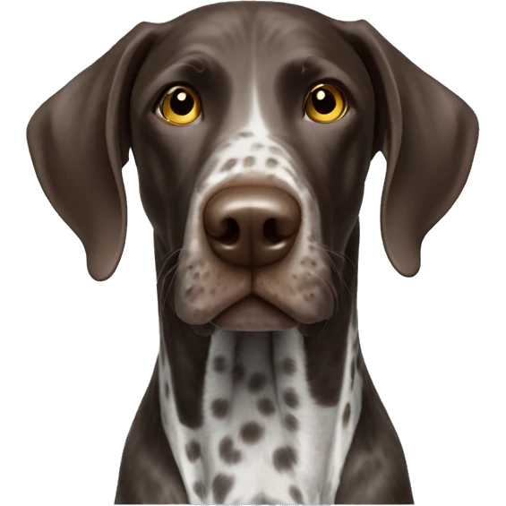 german shorthaired pointer emoji