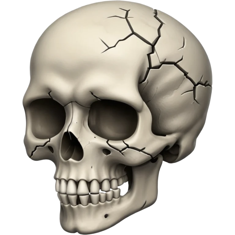 Shoking Skull emoji