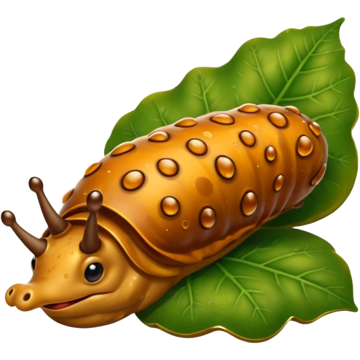 Slimy King Slug emoji