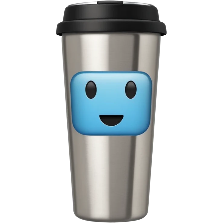 travel mug, Negative : Emoji. emoji