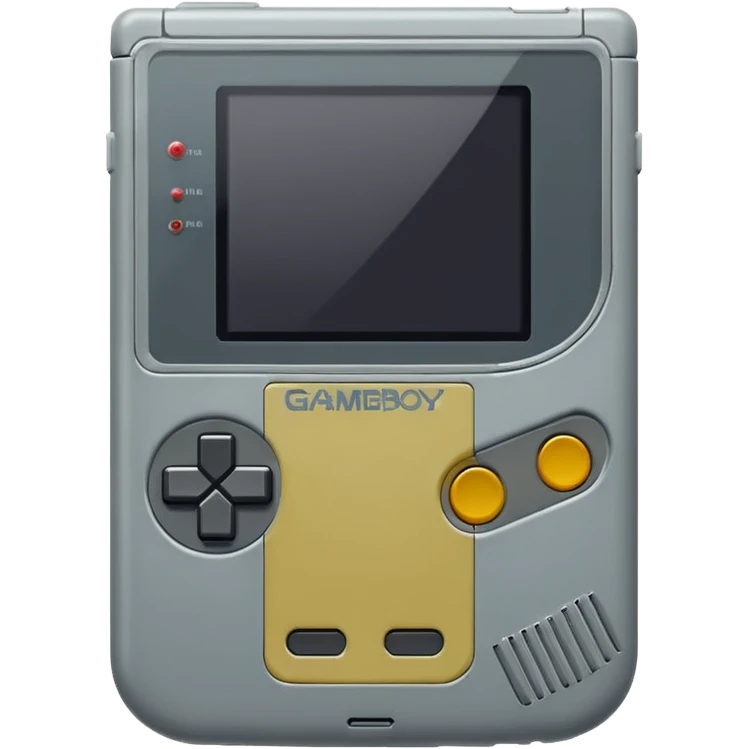 gameboy with no logo emoji emoji