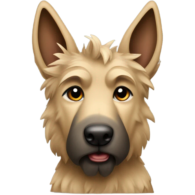 Berger Picard fawn emoji