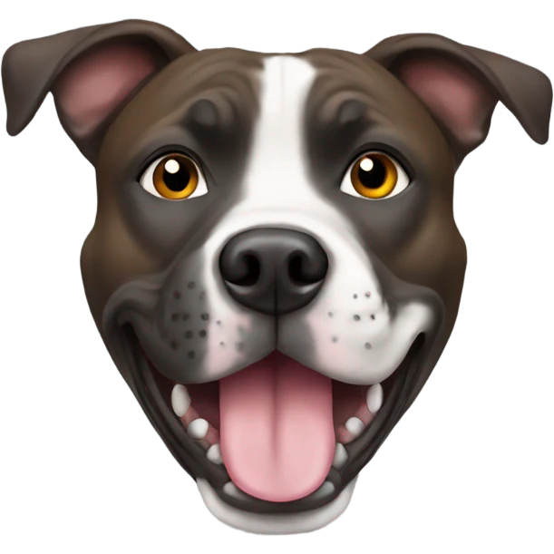 Staffy dog emoji