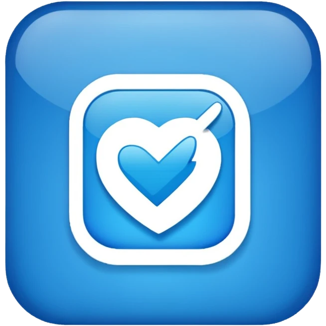 Instagram Blue Tik emoji