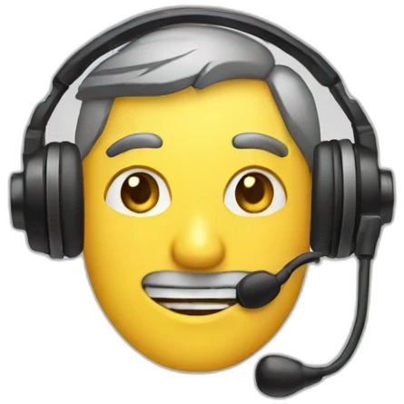 Locutor radio emoji