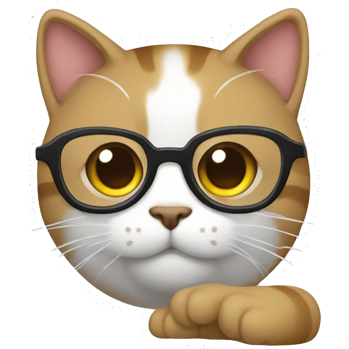 gato na academia  emoji