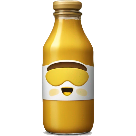 Mustard bottle  emoji