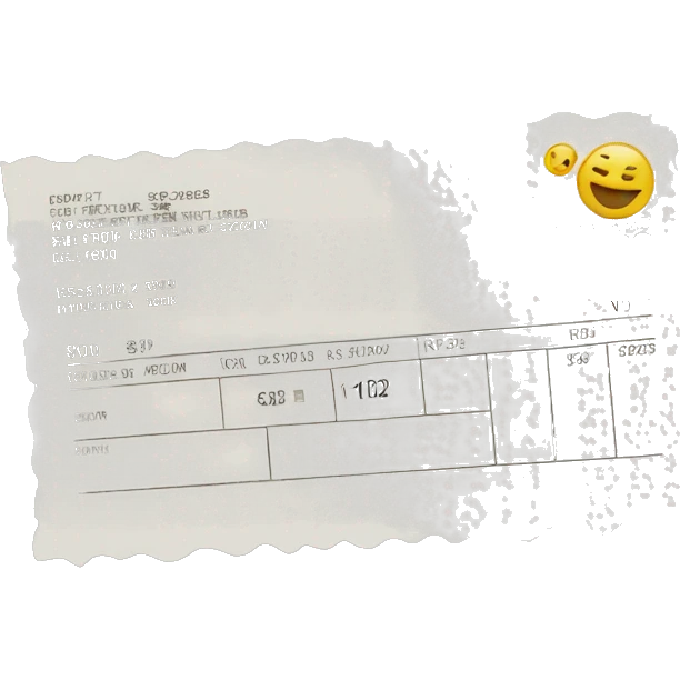 receipt emoji