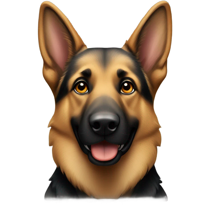German Shepard  emoji