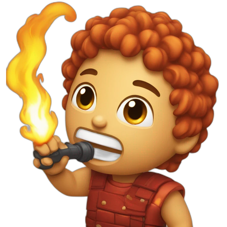 fire breather emoji