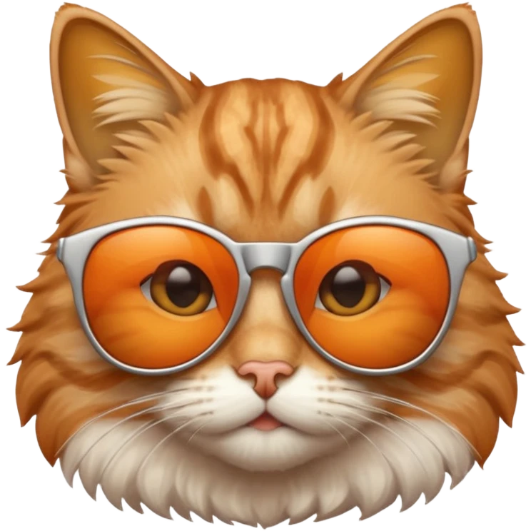 Cat wearing sunglasses emoji