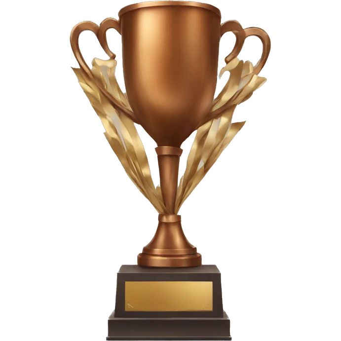 bronze trophy emoji