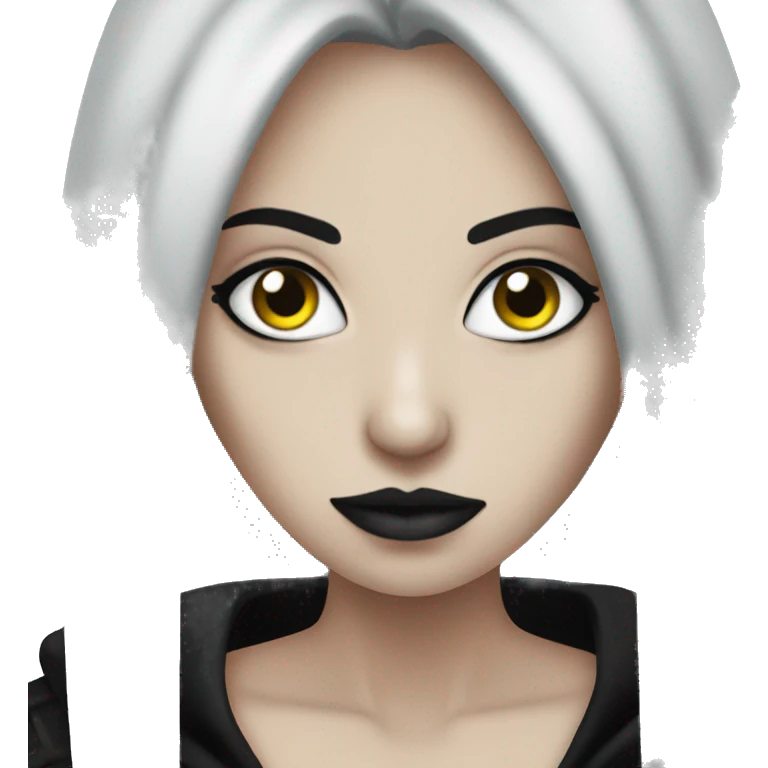 Goth emoji