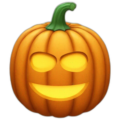 Drugs pumpkin emoji