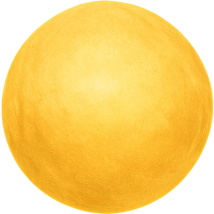 soul as a golden orb with a soft aura, radiating light, warm and radiant emoji