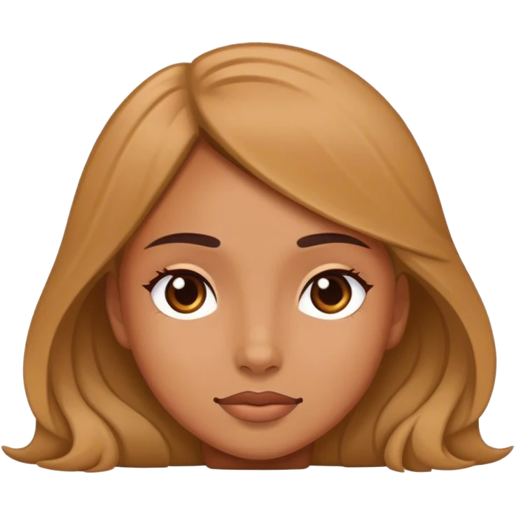 Girl laying down  emoji