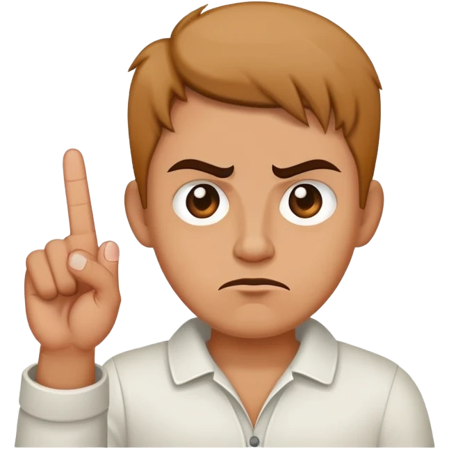 Fuck you middle finger mad face emoji