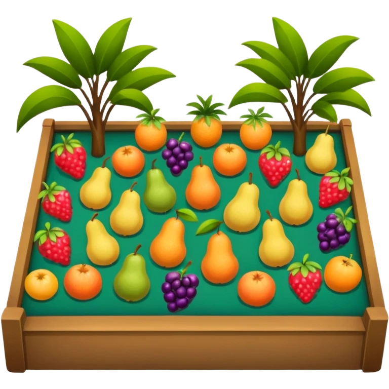 fruit garden bed emoji