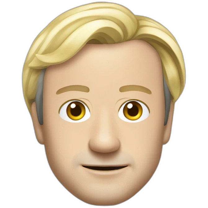 Macron embrasse marine lepen emoji