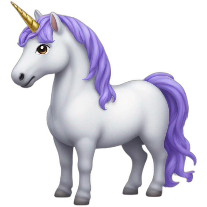 Cœur licorne emoji