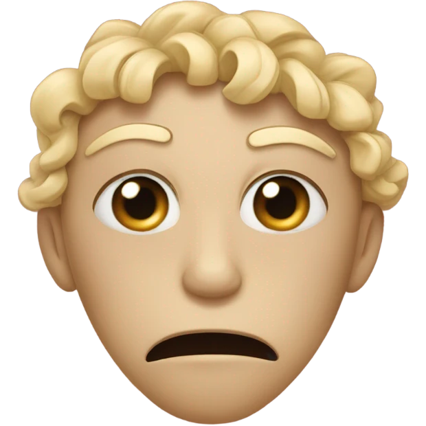 Love with Nervous emoji