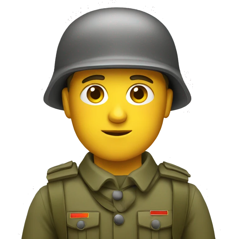 German soldier emoji