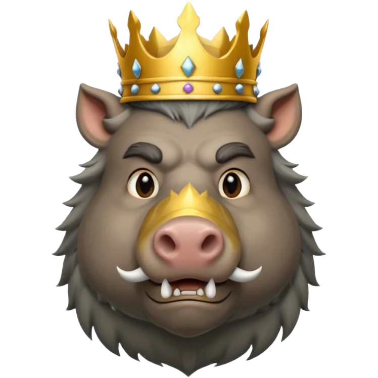boar King  emoji