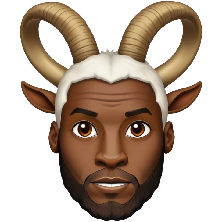LeBron James as a goat emoji