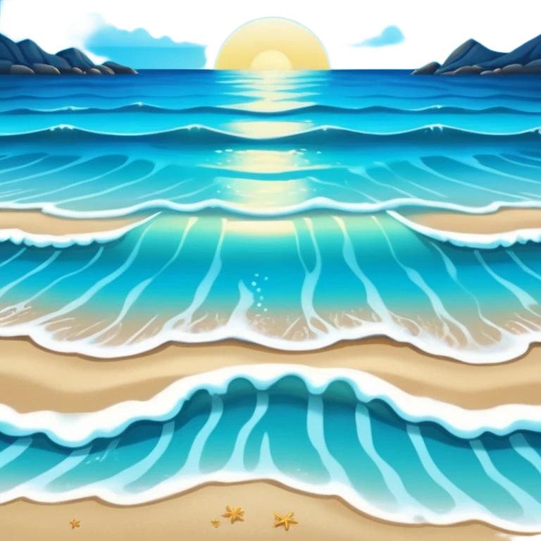 Bioluminescent Beach emoji